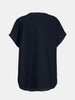 Sequin Round Neck Short Sleeve T-Shirt