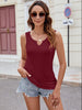 Notched Wide Strap Tank