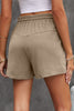 Full Size Drawstring Shorts with Pockets