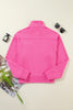 Half Snap Long Sleeve Sweatshirt