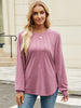 Round Neck Long Sleeve T-Shirt