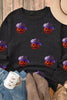 Sequin Pumpkin Long Sleeve Sweatshirt