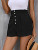 Pocketed High Waist Shorts