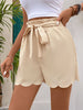 Frill Tied Shorts with Pockets