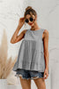 Round Neck Tiered Tank - BELLATRENDZ