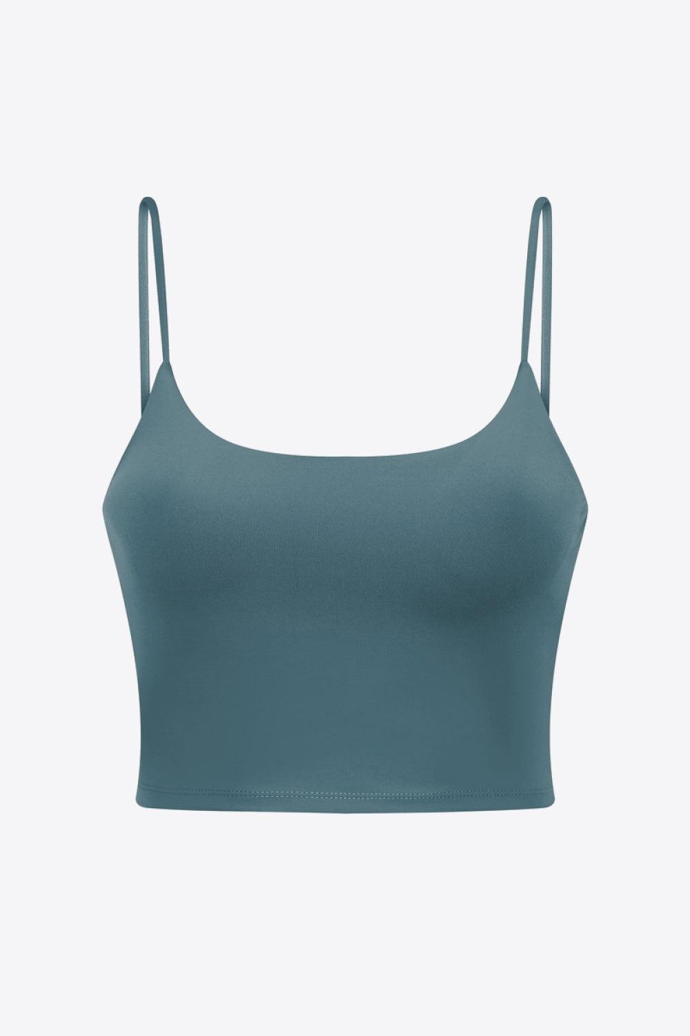 Feel Like Skin Scoop Neck Sports Cami - BELLATRENDZ