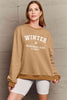 Simply Love Full Size WINTER WONDERLAND ALUMNI Graphic Long Sleeve Sweatshirt