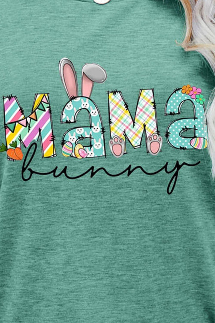 MAMA BUNNY Easter Graphic Tee - BELLATRENDZ