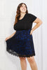 Yelete Full Size Contrasting Lace Midi Dress - BELLATRENDZ