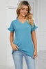 V-Neck Short Sleeve T-Shirt