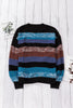 Cozy For Keeps Color Block Drop Shoulder Sweater - BELLATRENDZ