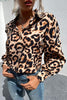 Leopard Printed Button Down Blouse - BELLATRENDZ