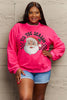 Simply Love Full Size Santa Graphic Long Sleeve Sweatshirt