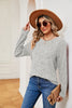 Heathered Round Neck Top