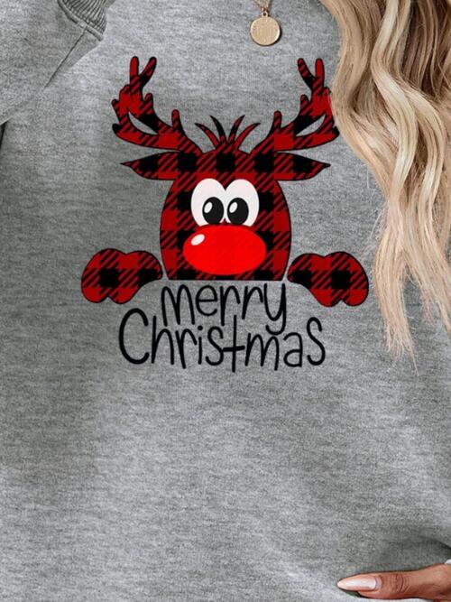 MERRY CHRISTMAS Graphic Sweatshirt