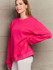 Simply Love Full Size Dropped Shoulder Sweatshirt