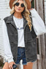 Sleeveless Denim Top with A Detachable Hood - BELLATRENDZ