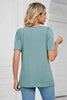 Square Neck Puff Sleeve T-Shirt