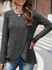 Round Neck Long Sleeve T-Shirt