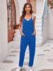 Spaghetti Strap Jumpsuit with Pockets