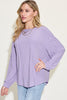 Basic Bae Full Size Ribbed Round Neck Long Sleeve T-Shirt