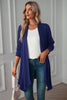 Open Front Long Sleeve Cardigan