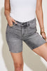 Judy Blue Full Size High Waist Washed Denim Shorts