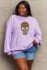 Simply Love Full Size Drop Shoulder Graphic Sweatshirt