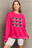 Simply Love Full Size Graphic Round Neck Sweatshirt