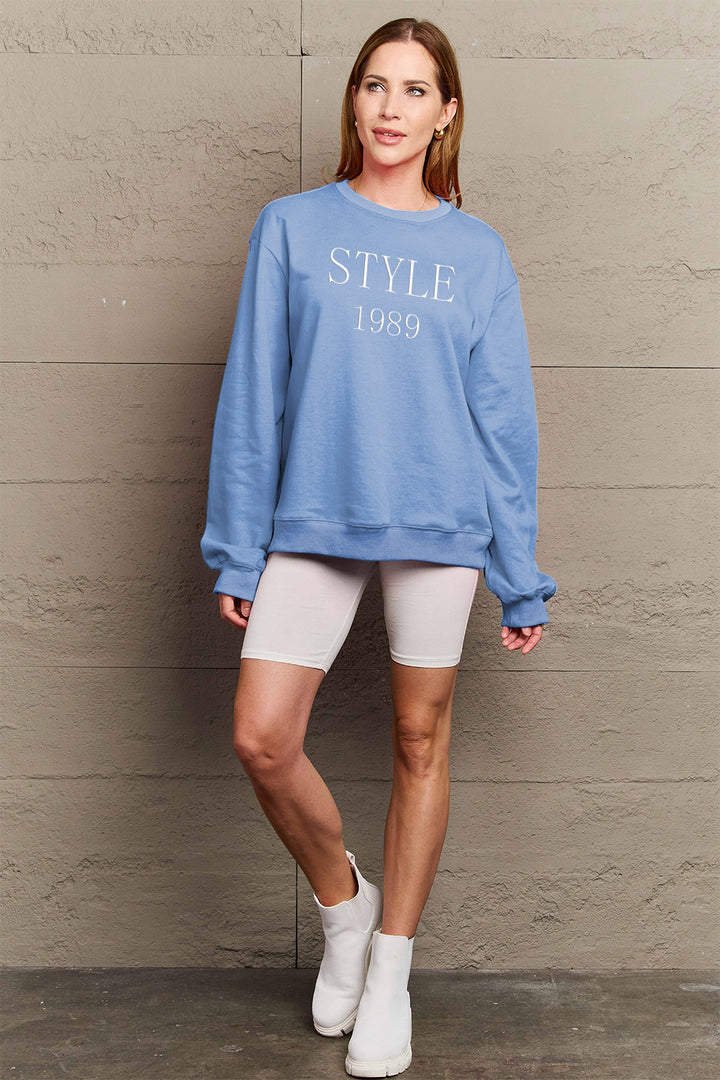 Simply Love Full Size STYLE 1989 Graphic Sweatshirt