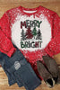 MERRY BRIGHT Graphic Long Sleeve T-Shirt