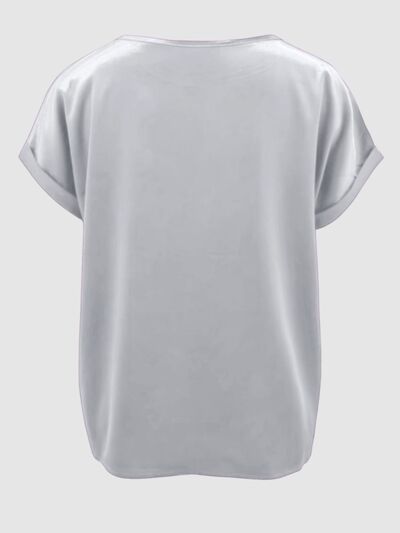 Round Neck Short Sleeve T-Shirt