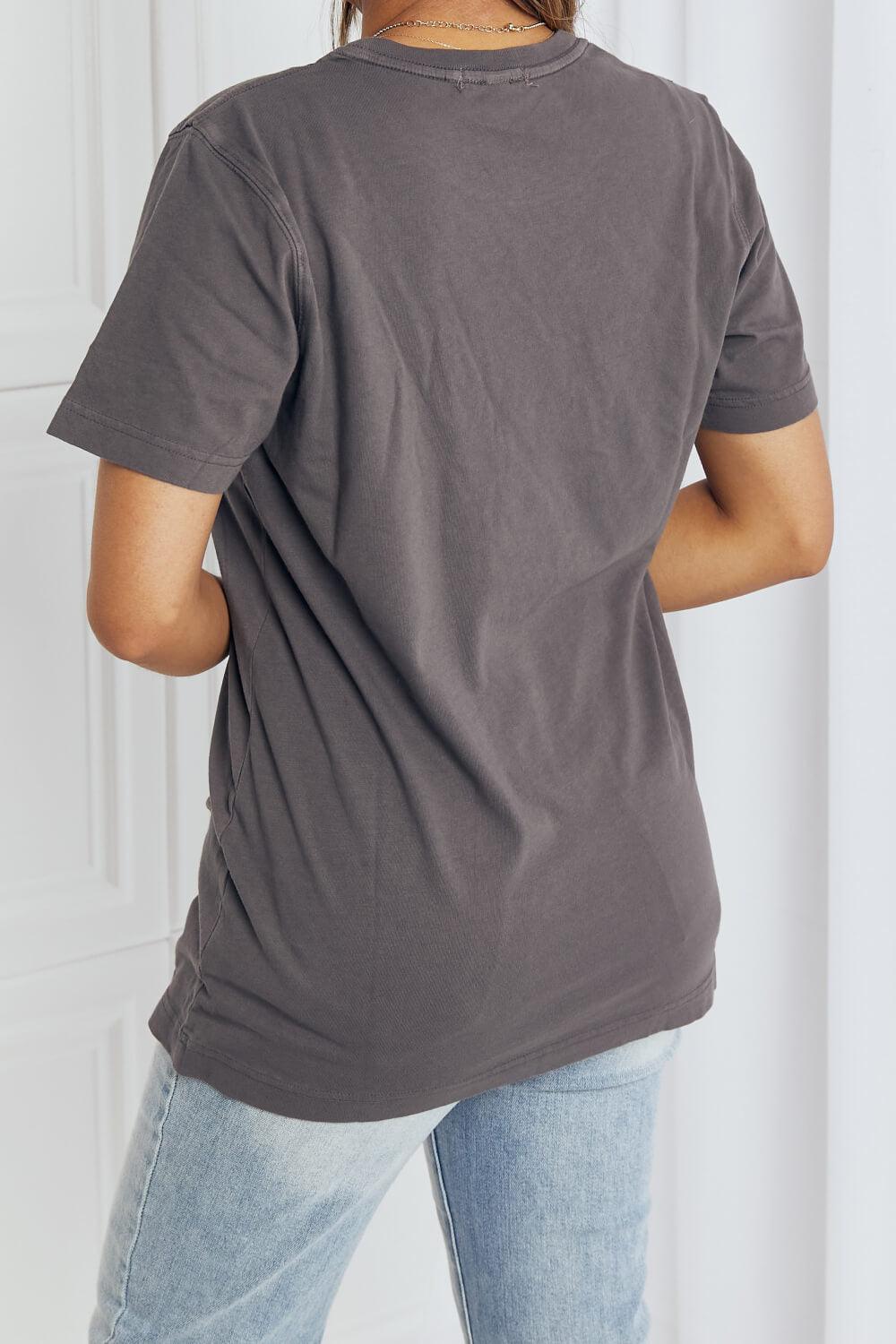 mineB Full Size Eagle Graphic Tee Shirt - BELLATRENDZ
