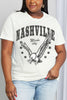 Simply Love Full Size NASHVILLE MUSIC CITY Graphic Cotton Tee