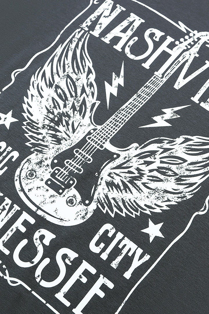 NASHVILLE MUSIC CITY TENNESSEE Graphic T-Shirt