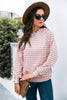 Horizontal Stripe Raglan Sleeve Hoodie - BELLATRENDZ