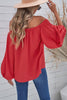 Off-Shoulder Balloon Sleeve Top - BELLATRENDZ