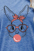 Easter Bunny Graphic Round Neck T-Shirt - BELLATRENDZ