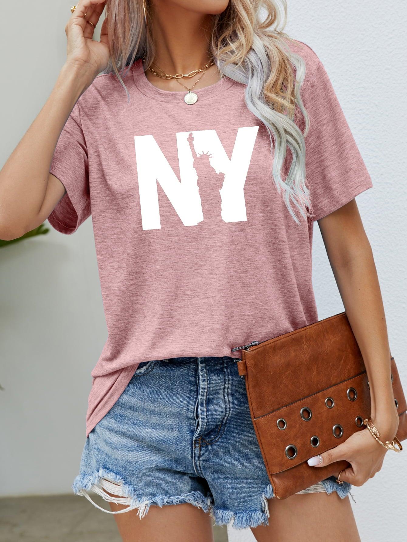 NY the Statue of Liberty Graphic Tee