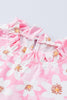 Floral Ruffle Collar Butterfly Sleeve Top - BELLATRENDZ