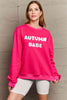 Simply Love Full Size AUTUMN BABE Graphic Sweatshirt