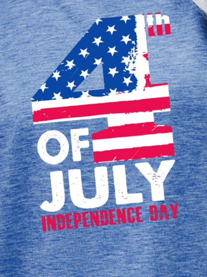 4th OF JULY INDEPENDENCE DAY Graphic Tee - BELLATRENDZ