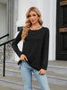 Round Neck Long Sleeve T-Shirt