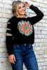 Graphic Leopard Patch Sweatshirt - BELLATRENDZ