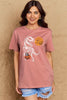 Simply Love Full Size Dinosaur Skeleton Graphic Cotton Tee