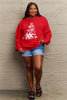 Simply Love Full Size Snowflake Christmas Tree Graphic Sweatshirt