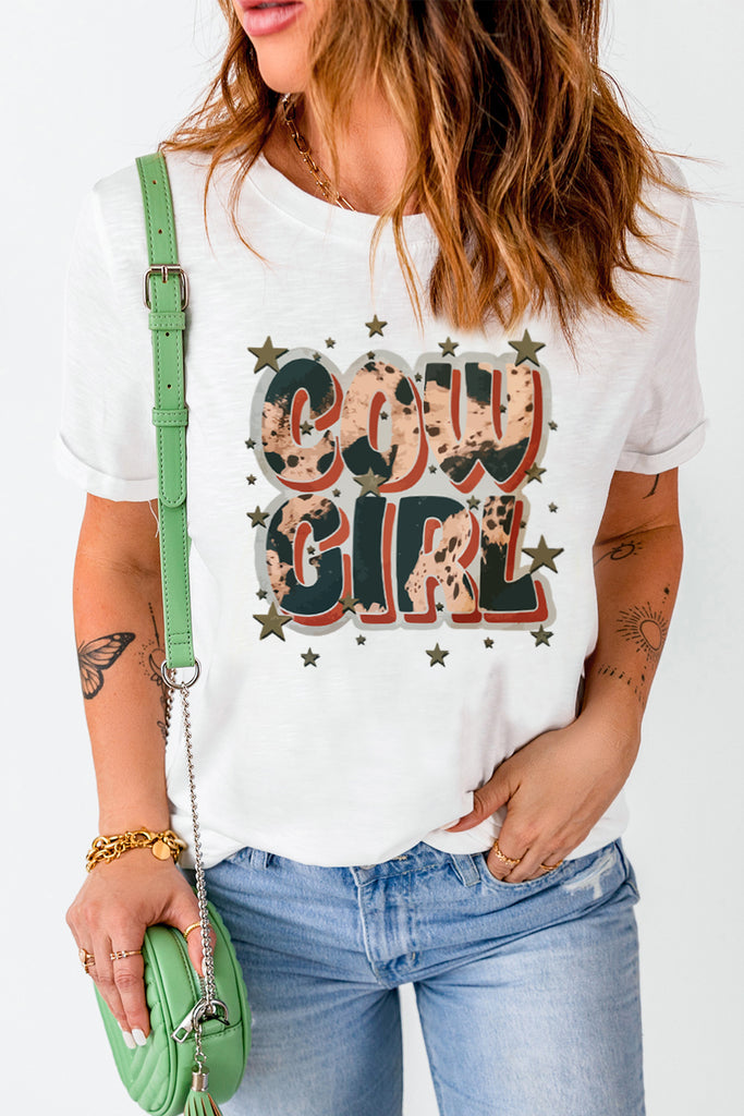 COWGIRL Graphic Tee Shirt