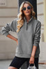 Quarter Zip Dropped Shoulder Sweatshirt - BELLATRENDZ