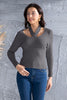 Halter Neck Long Sleeve Sweater