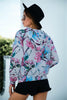 Printed Dropped Shoulder Hoodie - BELLATRENDZ